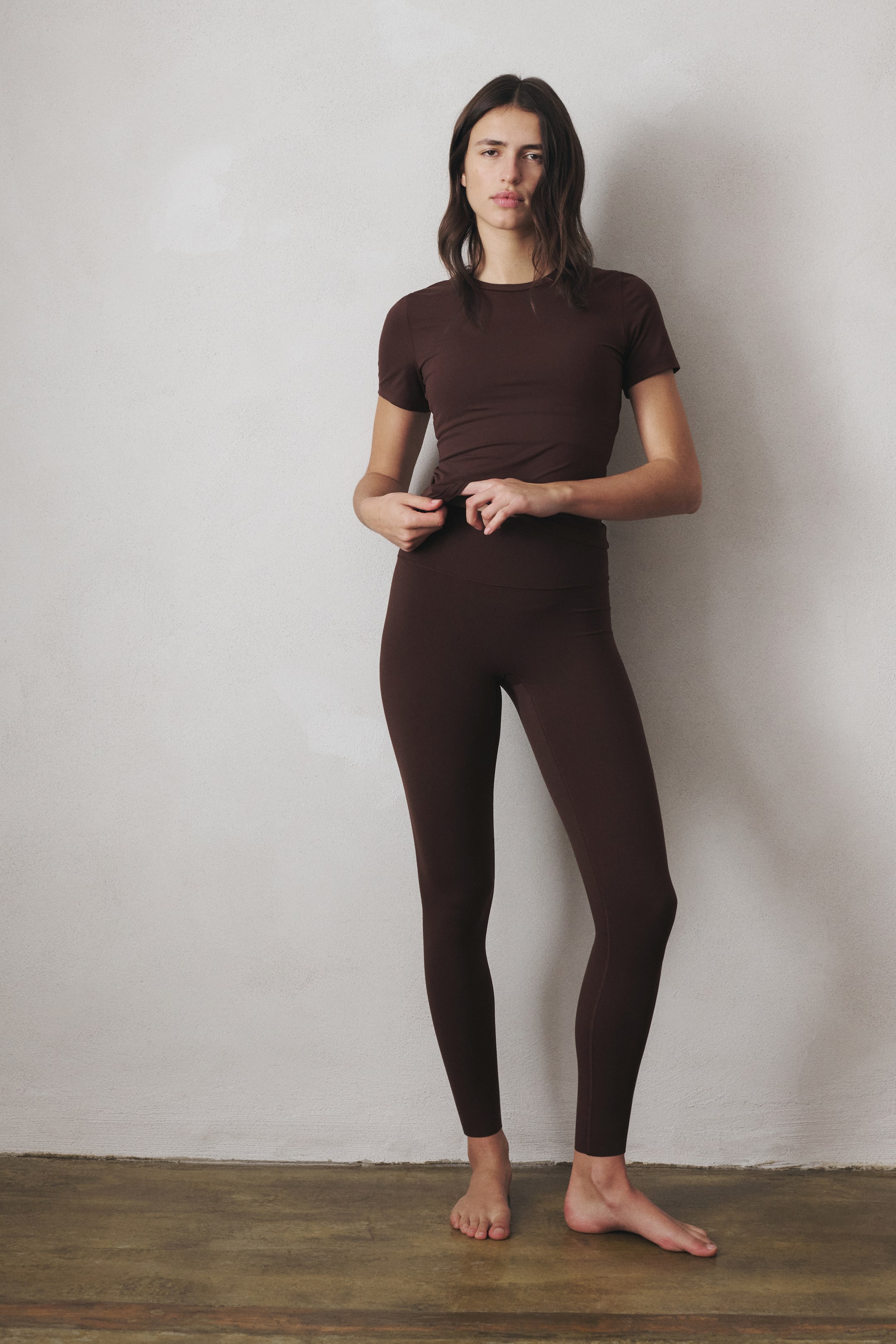 Sports Leggings With Softmove&trade; - Black