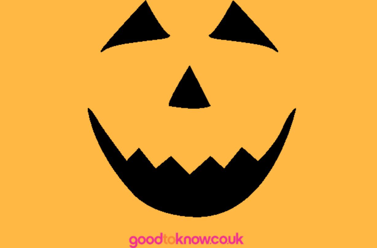 Jack O&#039;Lantern Halloween pumpkin carving template