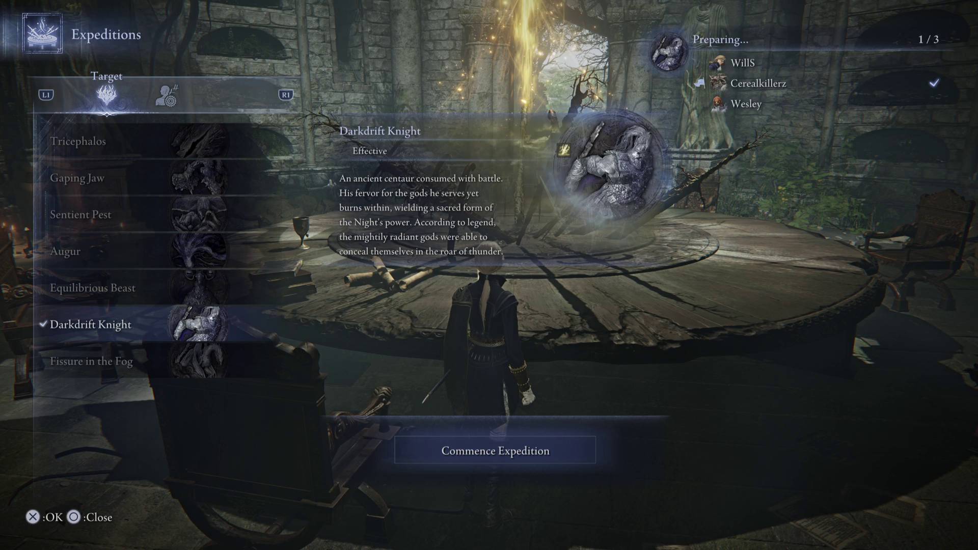 Elden Ring Nightreign multiplayer matchmaking for expedition