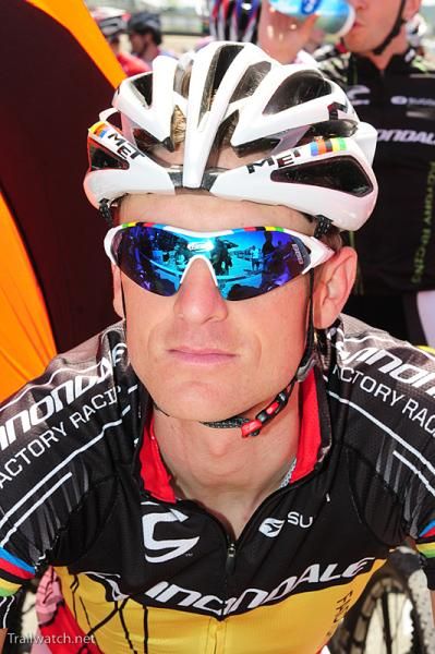 Roel Paulissen (Cannondale) on the first row