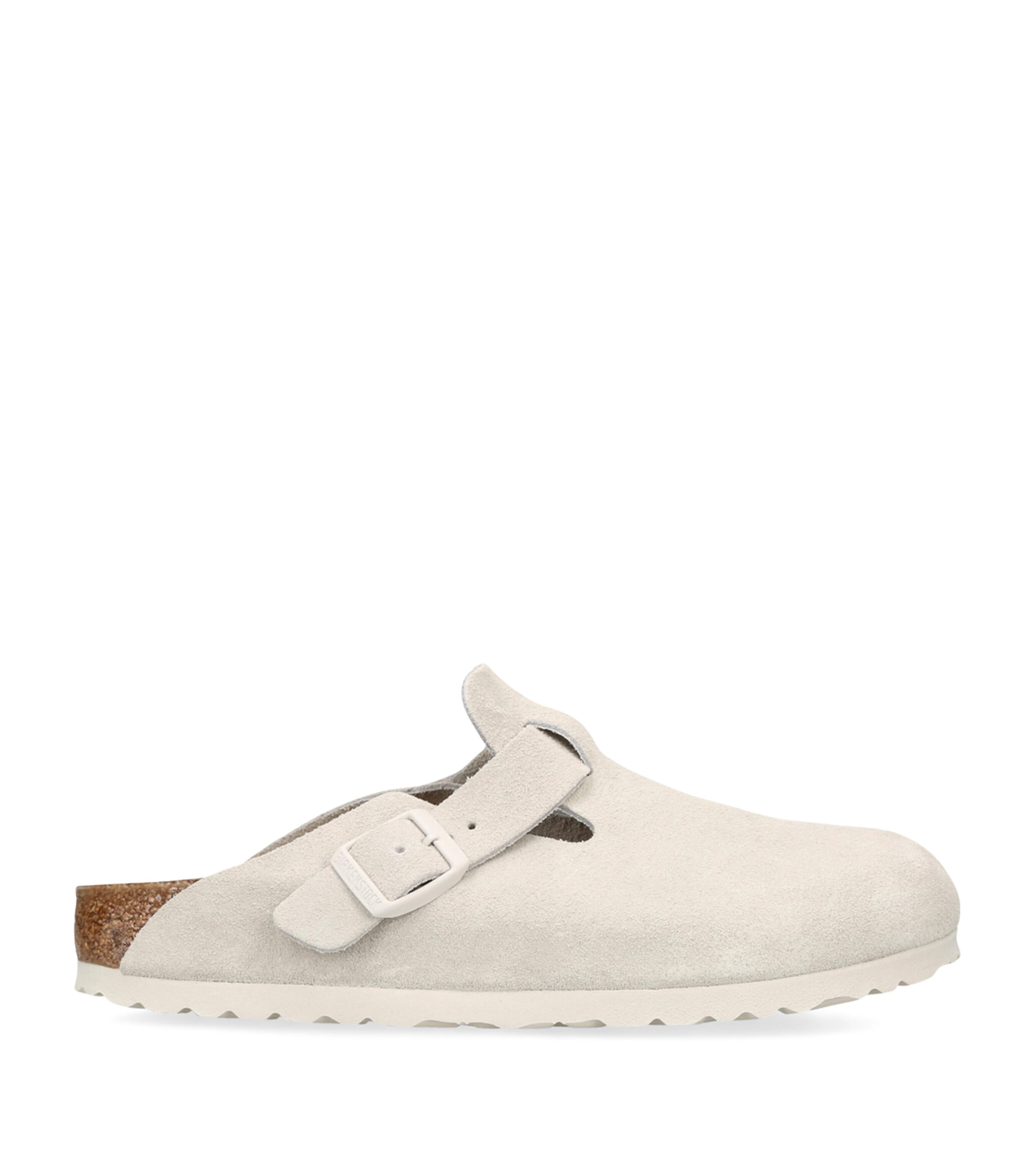 Suede Boston Sandals
