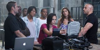 The Fast and Furious crew in Fast Five