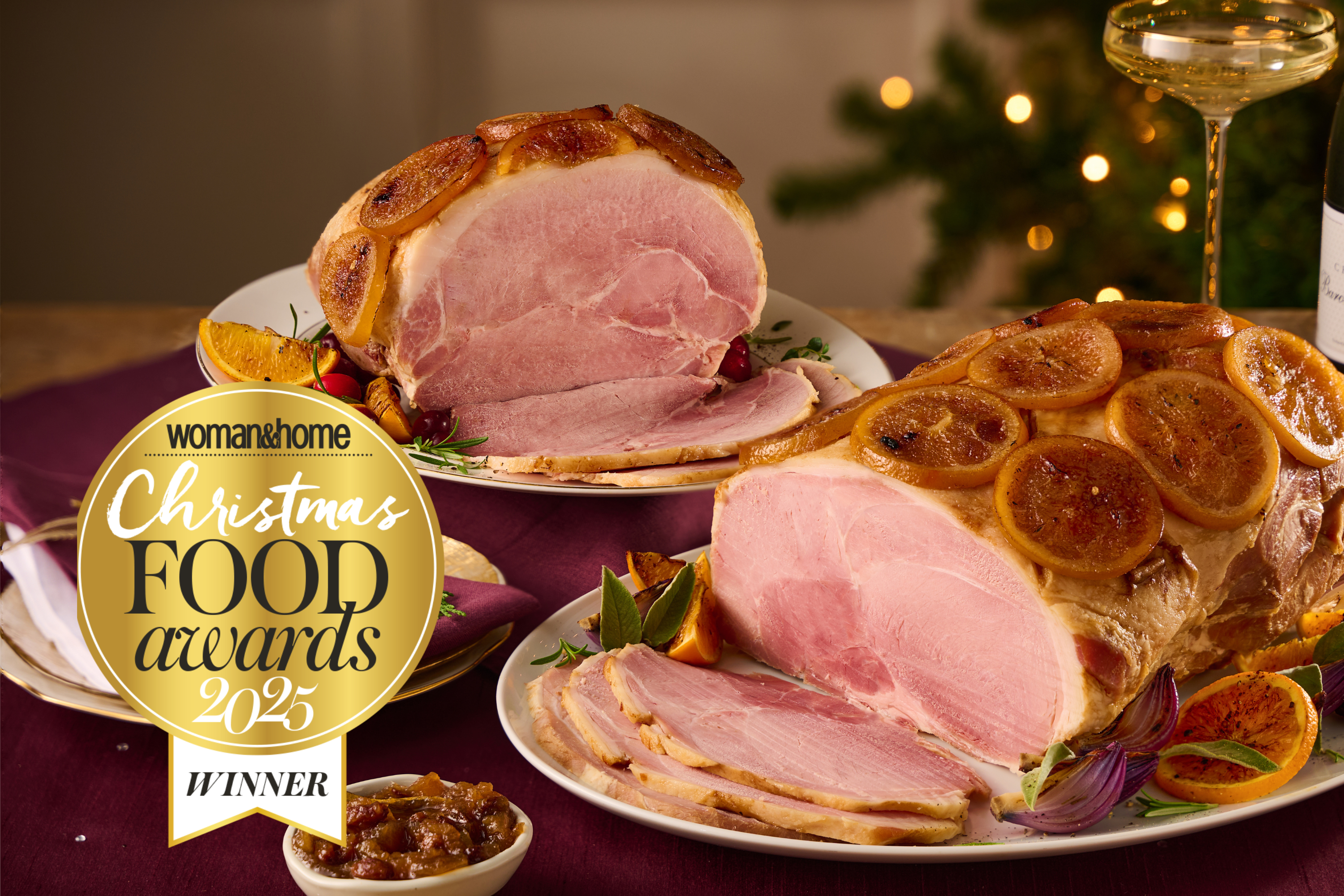 DukesHill Candied Orange Glazed Christmas Ham
