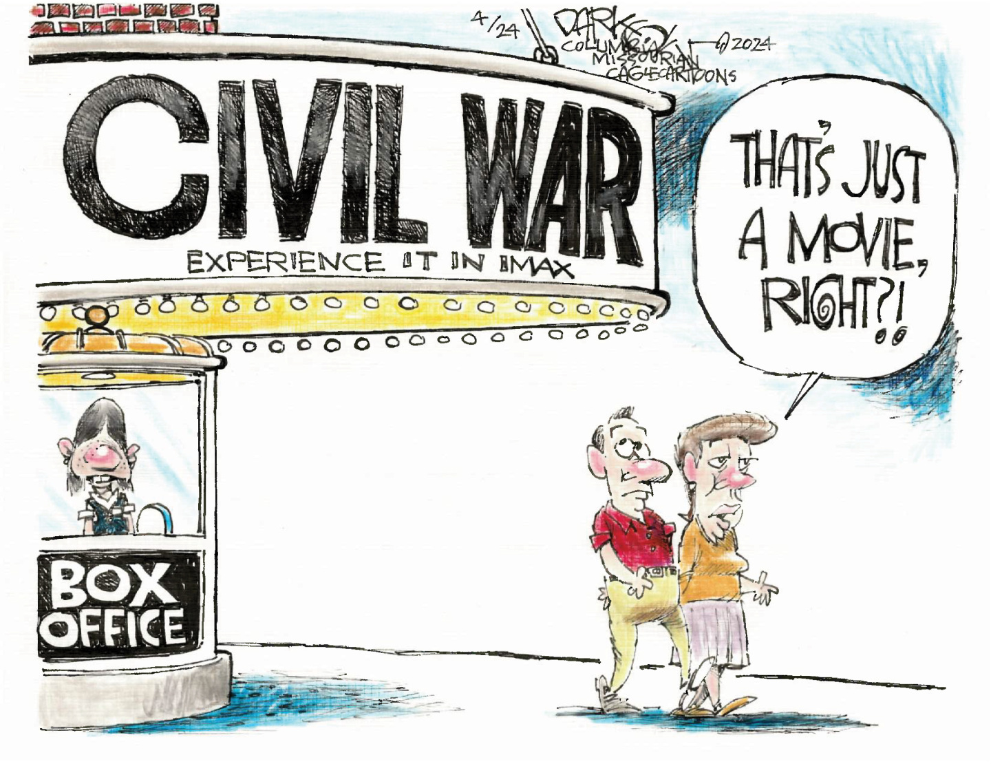  Today's political cartoons - April 24, 2024 