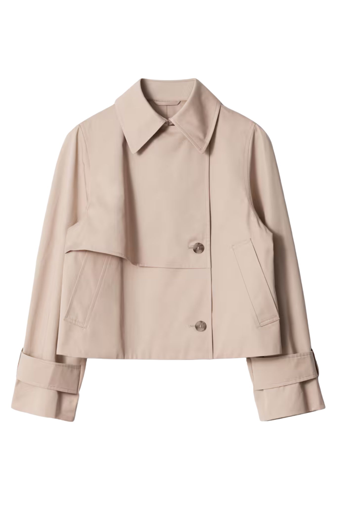 & Other Stories Short Trench Coat Jacket