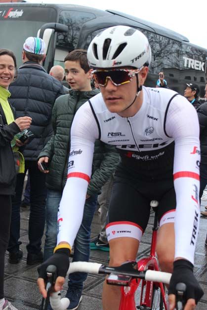 Jasper Stuyven could be a future Tour of Flanders winner but he's riding in support of Fabian Cancellara