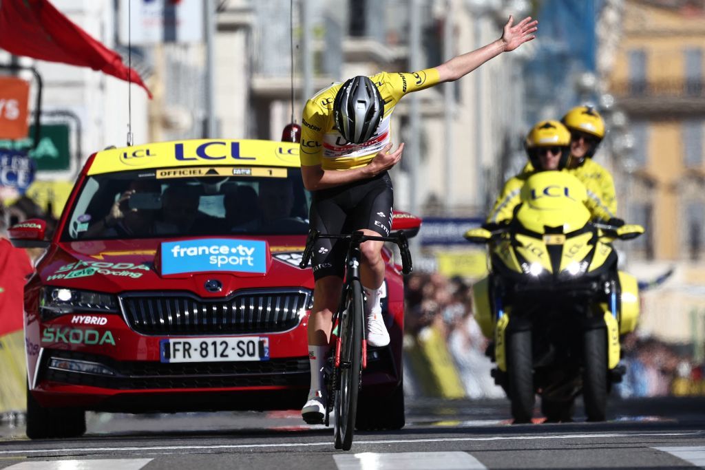 Tadej Pogacar (UAE Team Emirates) wins the final stage and overall Paris-Nice 2023