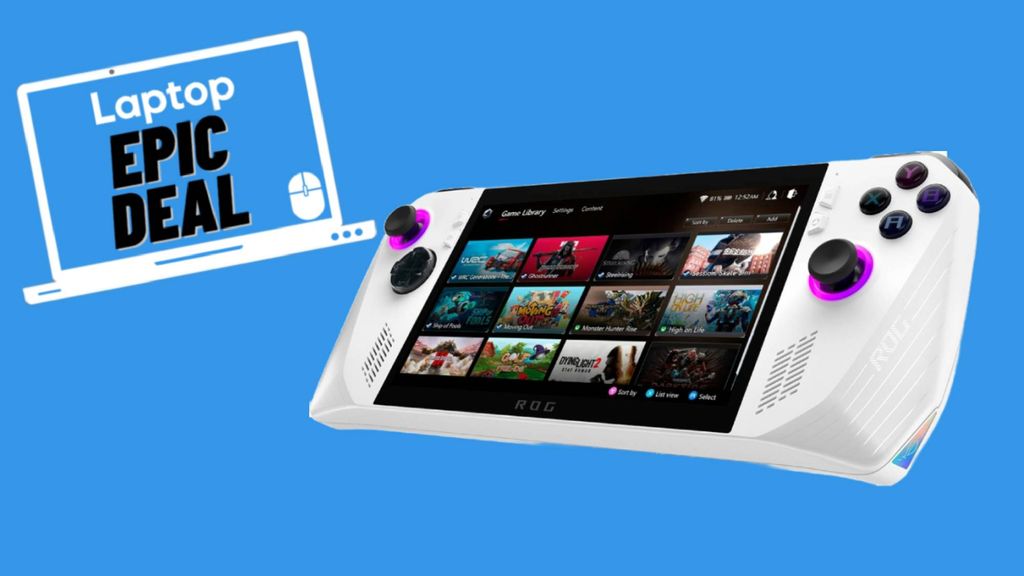 Laptop Mag's favorite handheld gaming PC is 110 off in this early