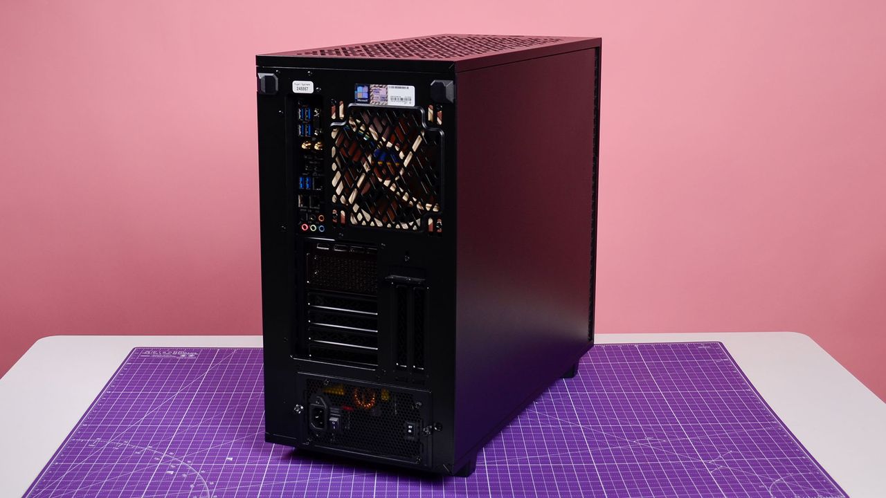 A Puget Systems workstation PC on a desk