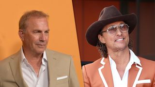 Kevin Costner (L) may be replaced by Matthew McConaughey (R) in Yellowstone