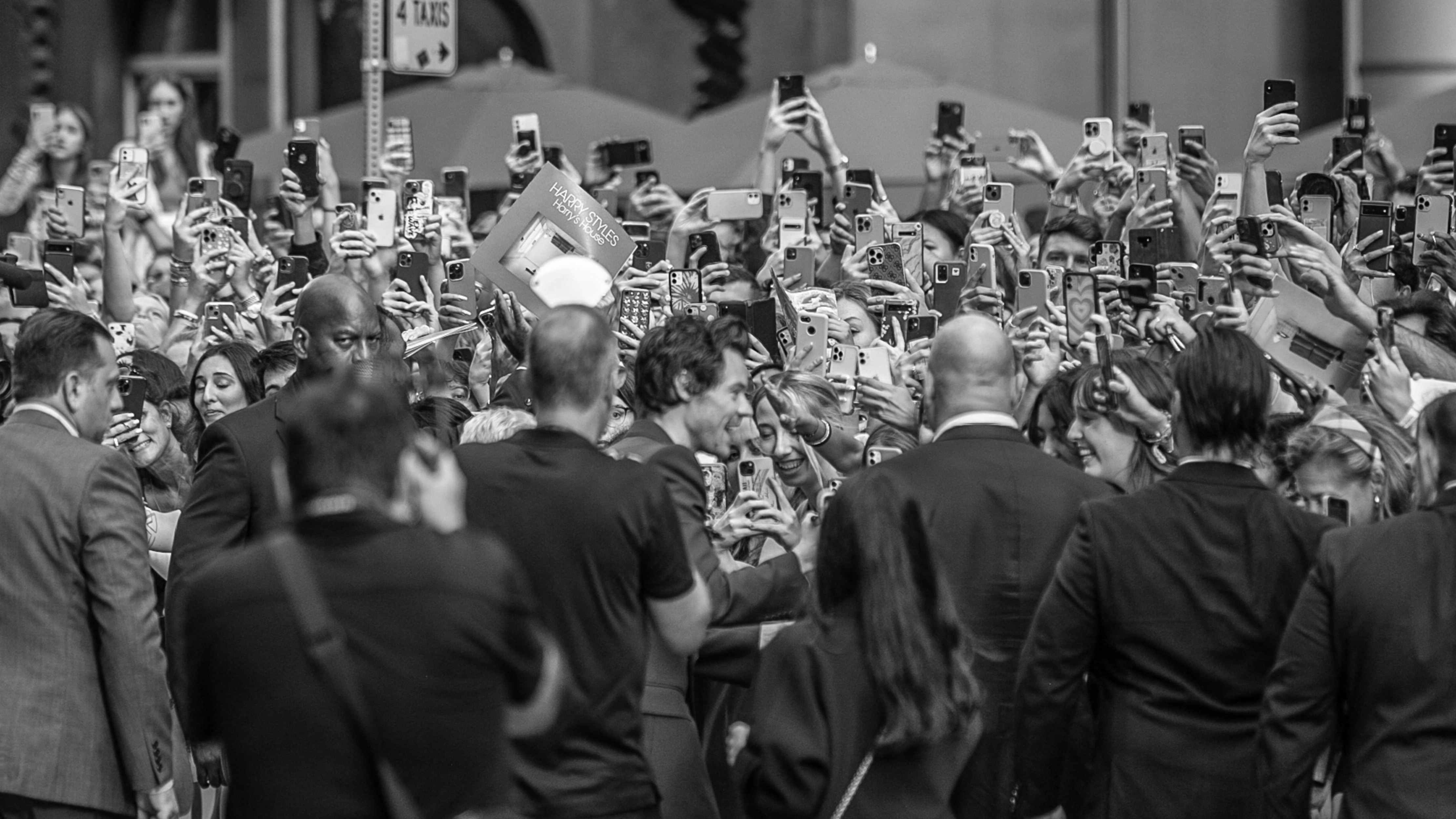 Harry Styles at a film premiere 