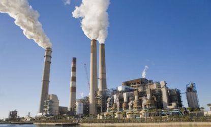 A coal-fired power plant in Tampa, Florida: New EPA rules will make it near impossible for any new coal power plants to be built in the future. 