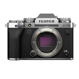 Fujifilm X-T5 camera body in silver
