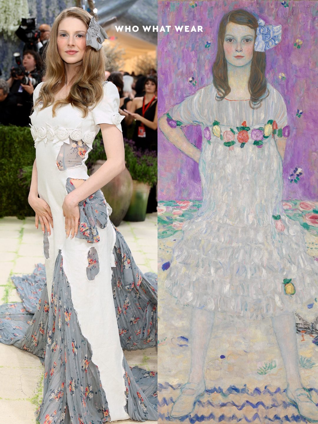 Hunter Schafer in Prada at Met Gala 2026.