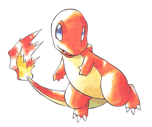 One of the original watercolours designed by Ken Sugimori
