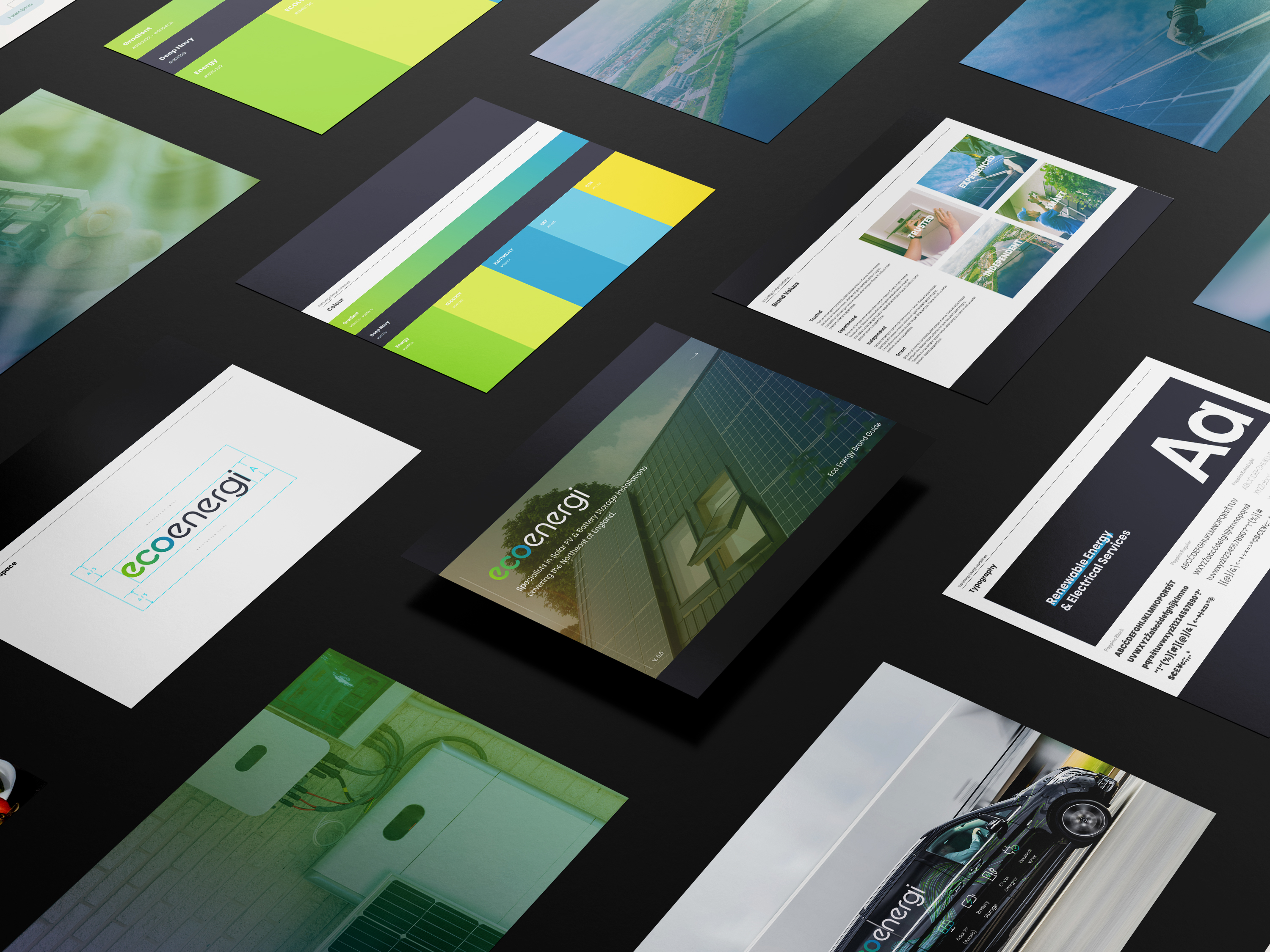 Ecoenergi work from James Donnelly, Creative Director at Colewood Digital