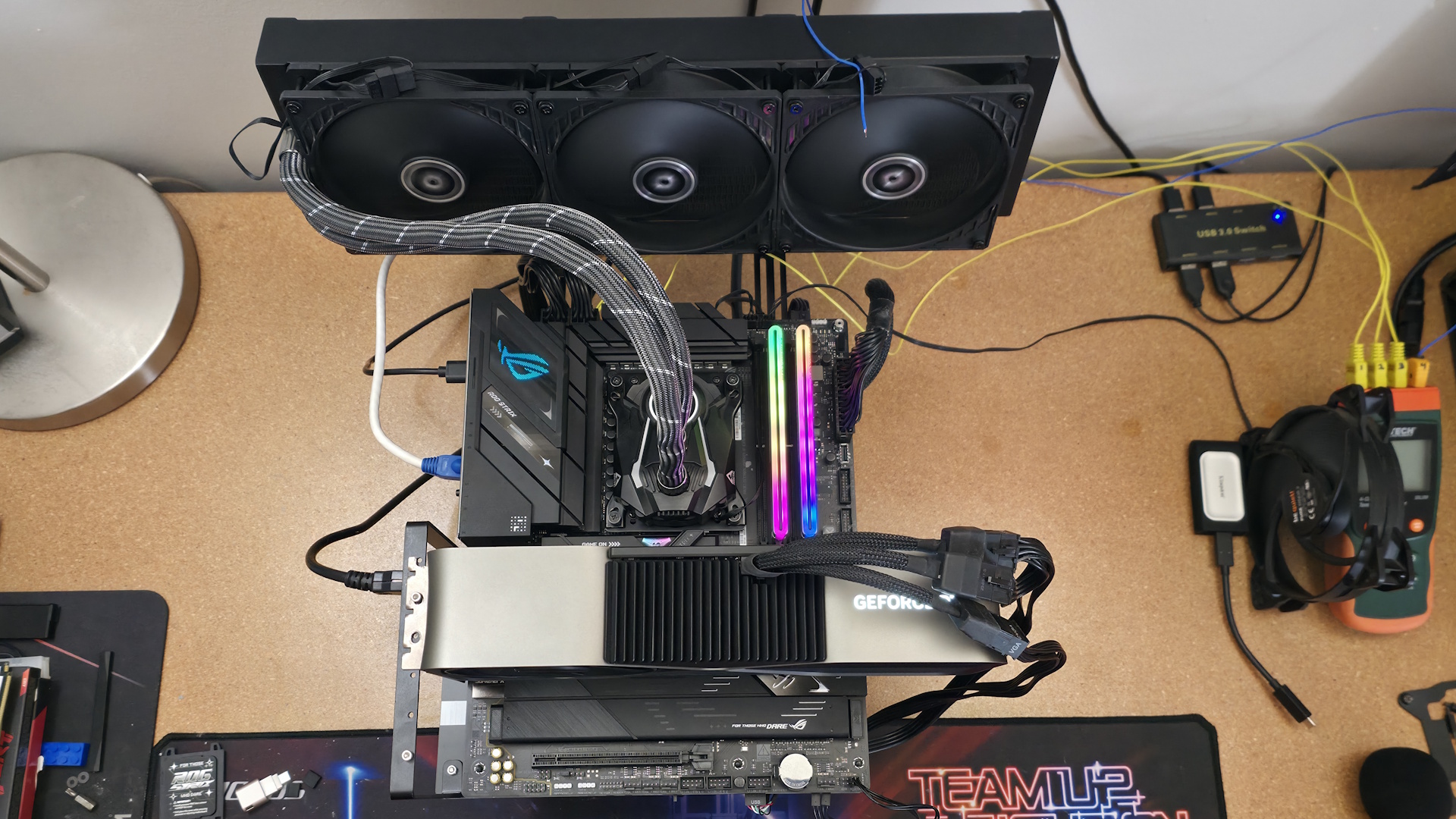 Asus ROG Strix B850-F Gaming Wifi Neo - Test bed