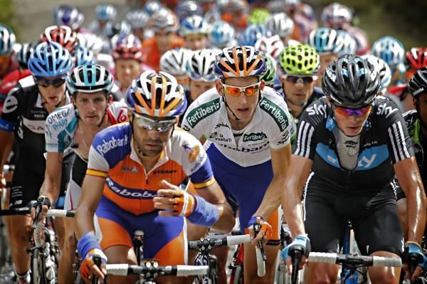 Bauke Mollema (Rabobank) lost the white combativity jersey on the stage.