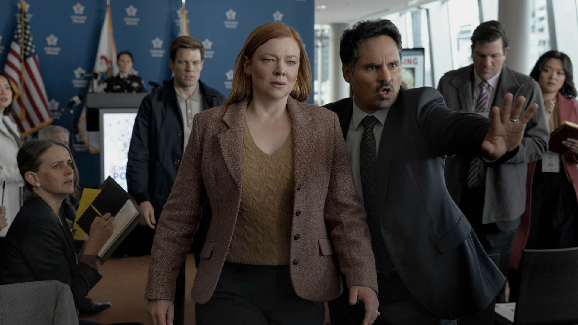 Sarah Snook in All Her Fault.