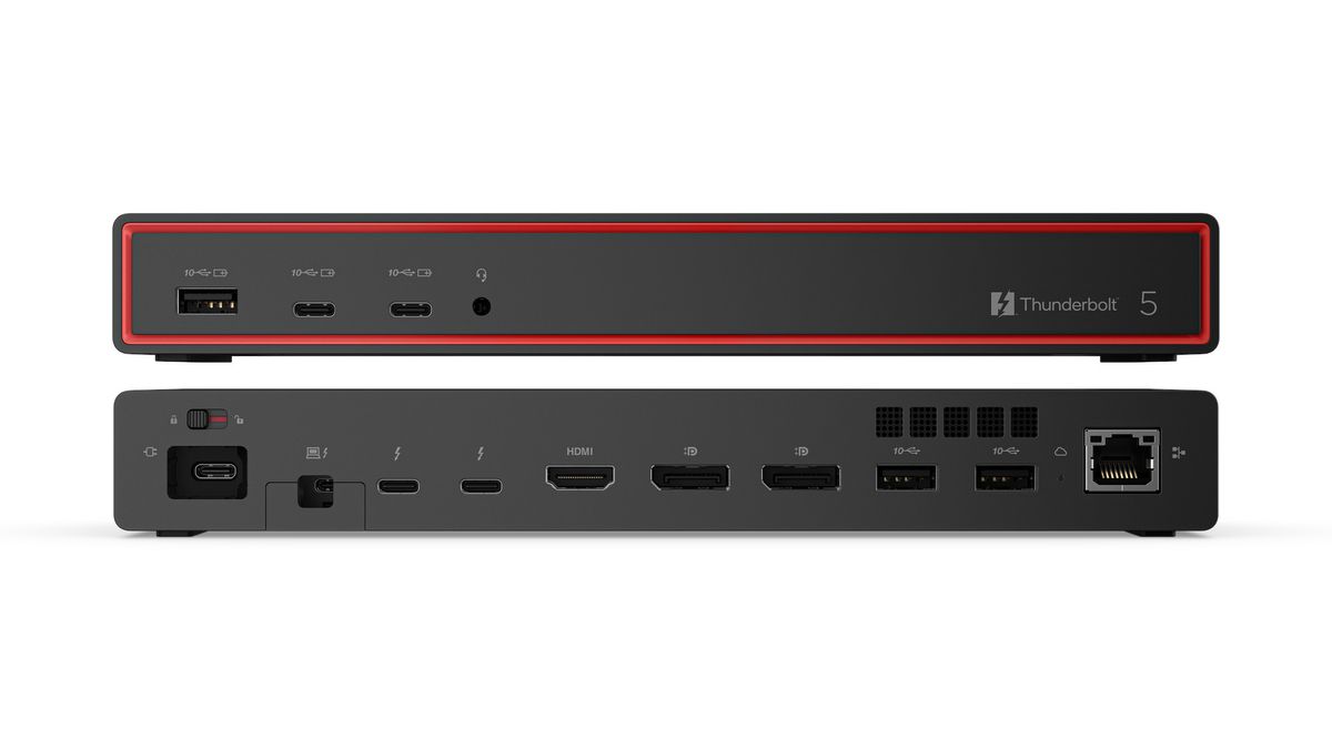 Lenovo Thunderbolt 5 Smart Dock 7500