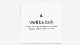 Apple Online We'll be Right Back 2012