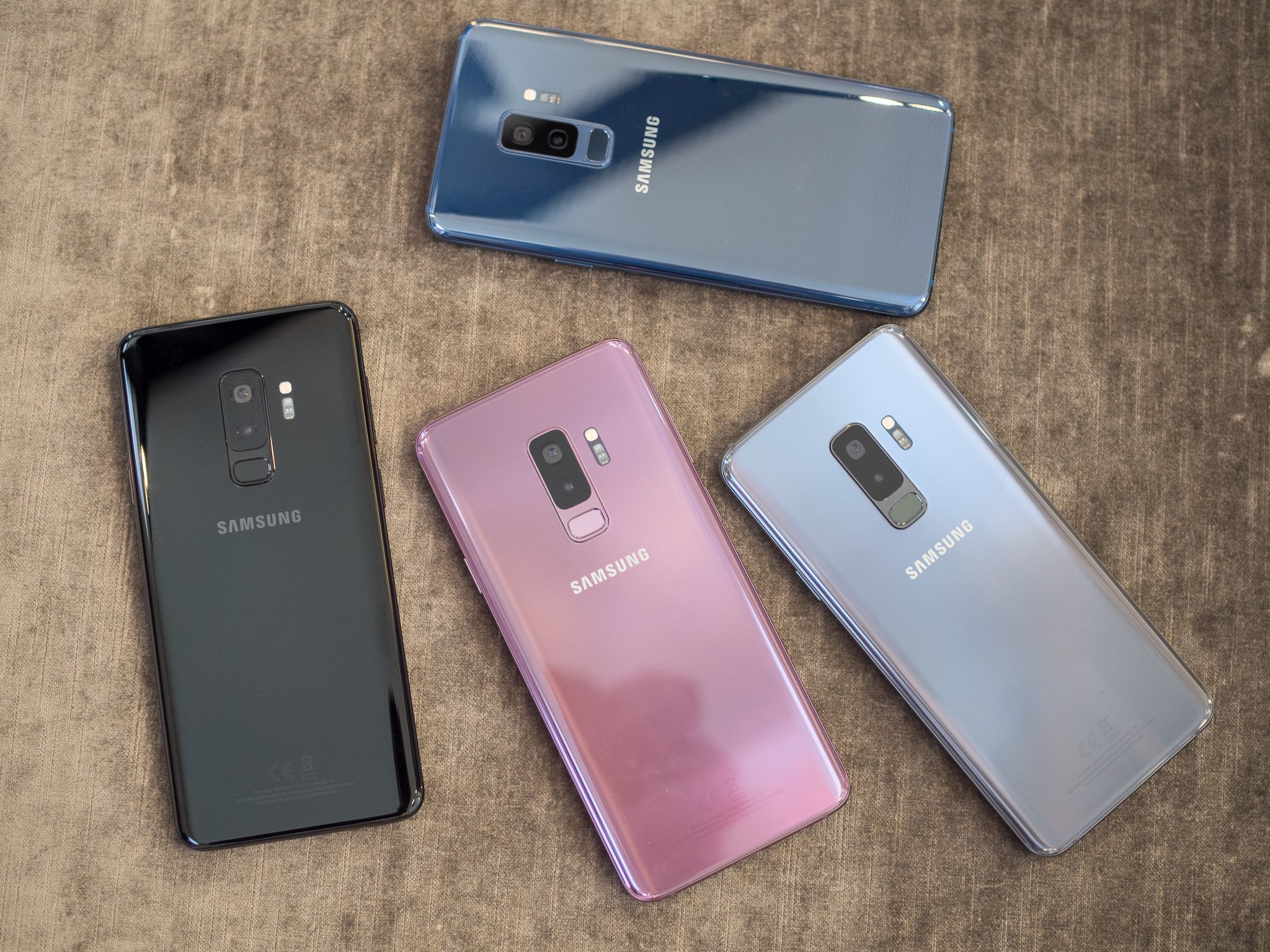 Samsung Galaxy s9 Plus цвета