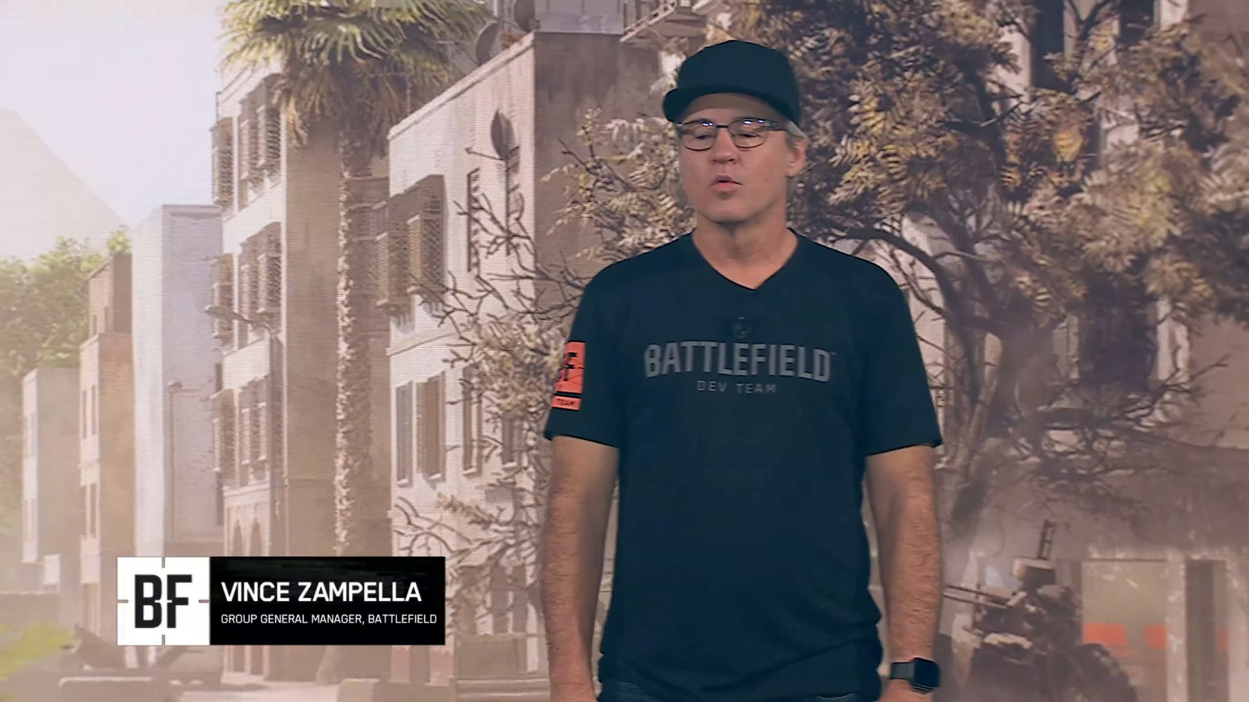 Screenshot from the Battlefield 6 multiplayer reveal