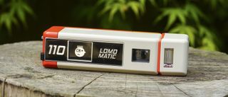 an image of the Lomography Lomomatic 110 film camera