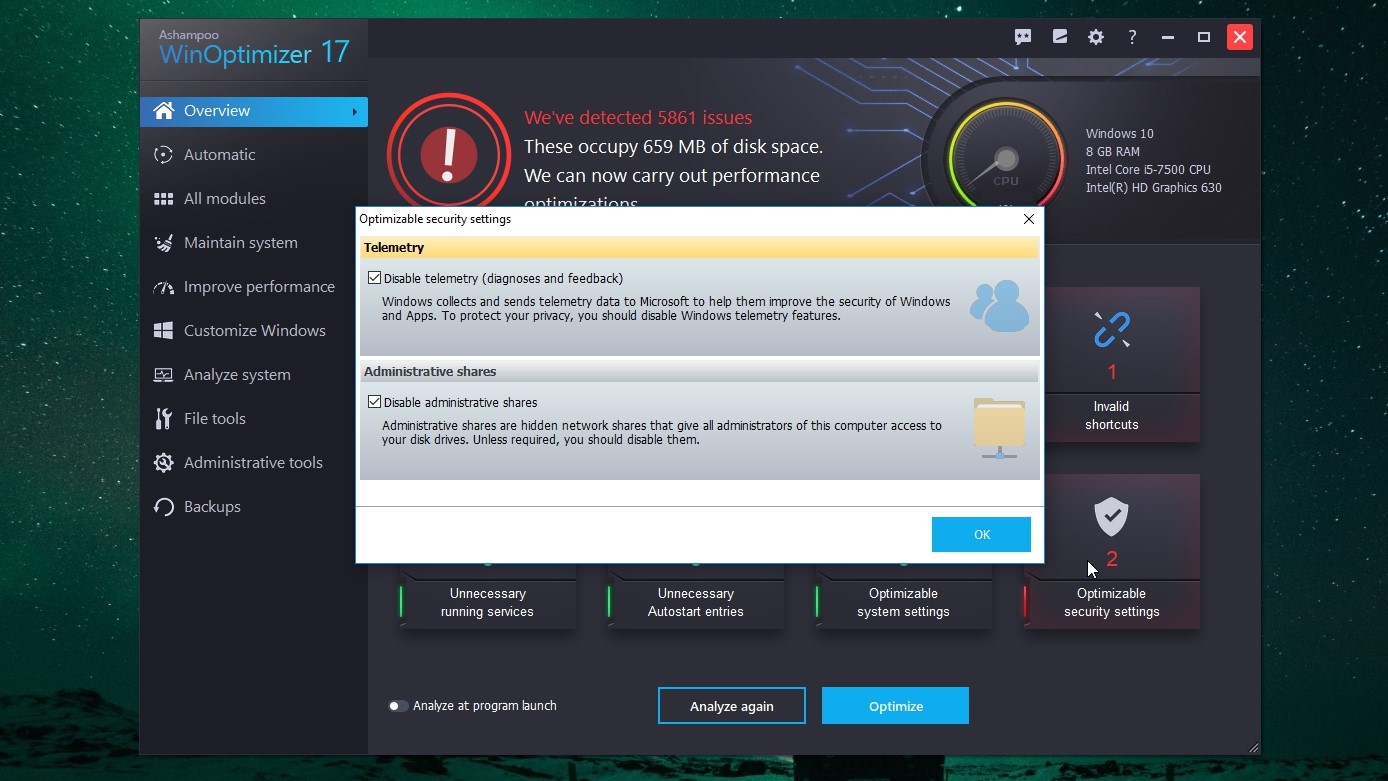 Ashampoo WinOptimizer 17 review | TechRadar