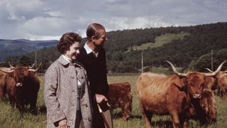 Queen Elizabeth II and Prince Philip at Balmoral