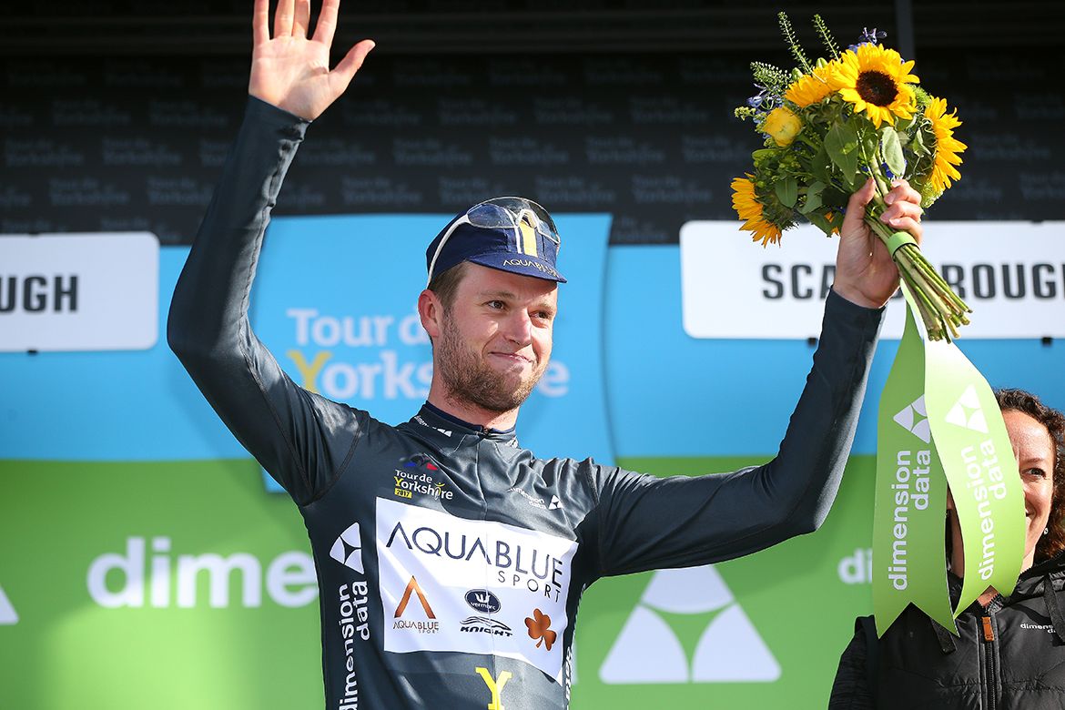 Connor Dunne (Aqua Blue Sport) won the combativity prize