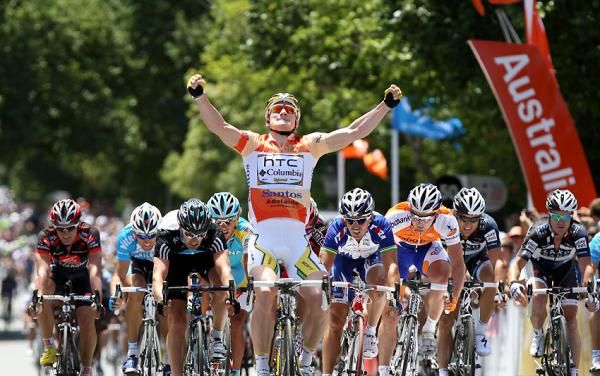 Greipel wins the bunch sprint.
