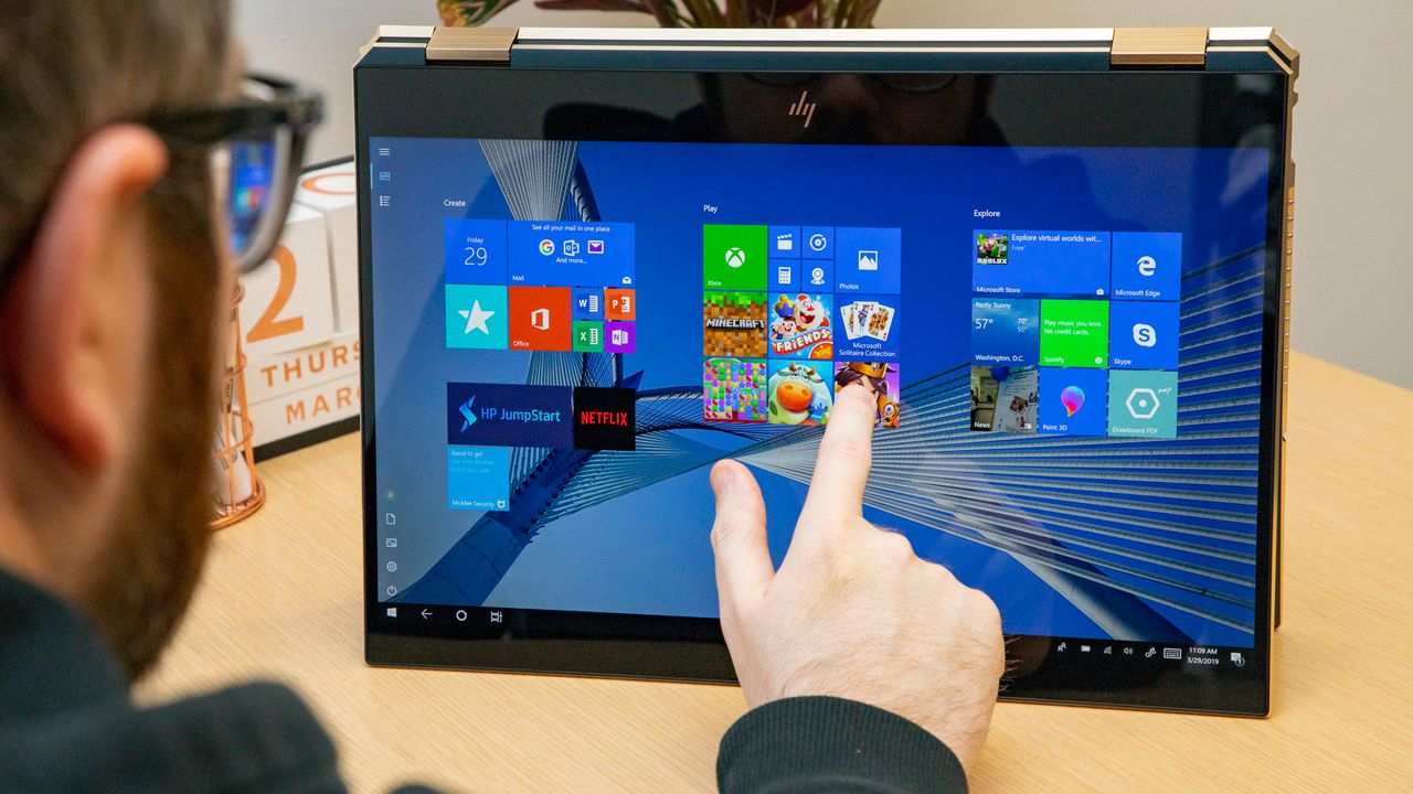 The stunning 4K, IPS display is one of the Spectre&rsquo;s best features.