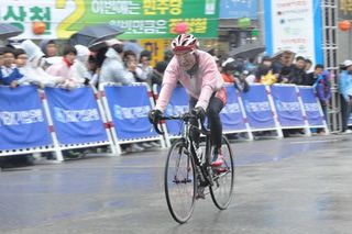 Ki Ho Choi in action at the Tour of Korea