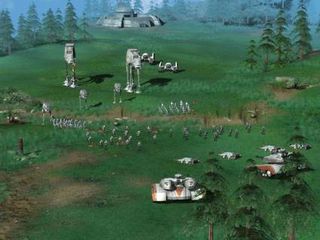Although not seen in the films, the Rebels apparently did have tanks, according to the RTS Empire at War.