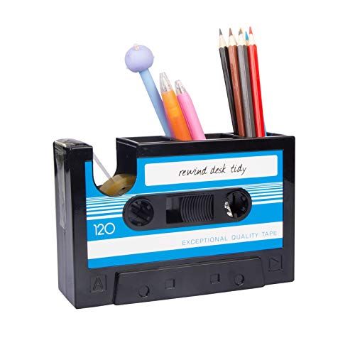 Cassette Tape Dispenser Pen Holder