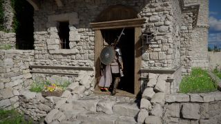 Crimson Desert key - Kliff opening a door