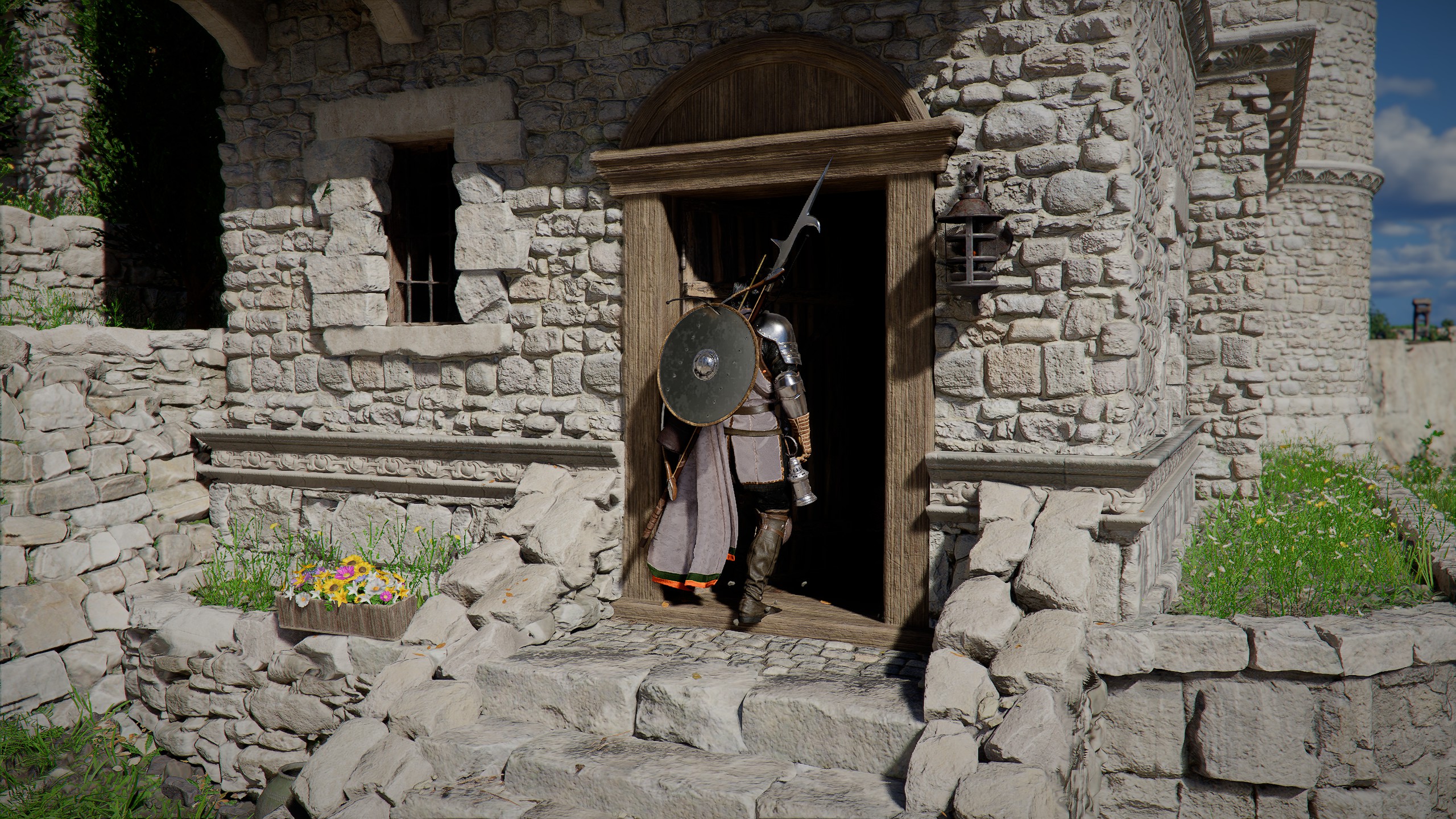 Crimson Desert key - Kliff opening a door