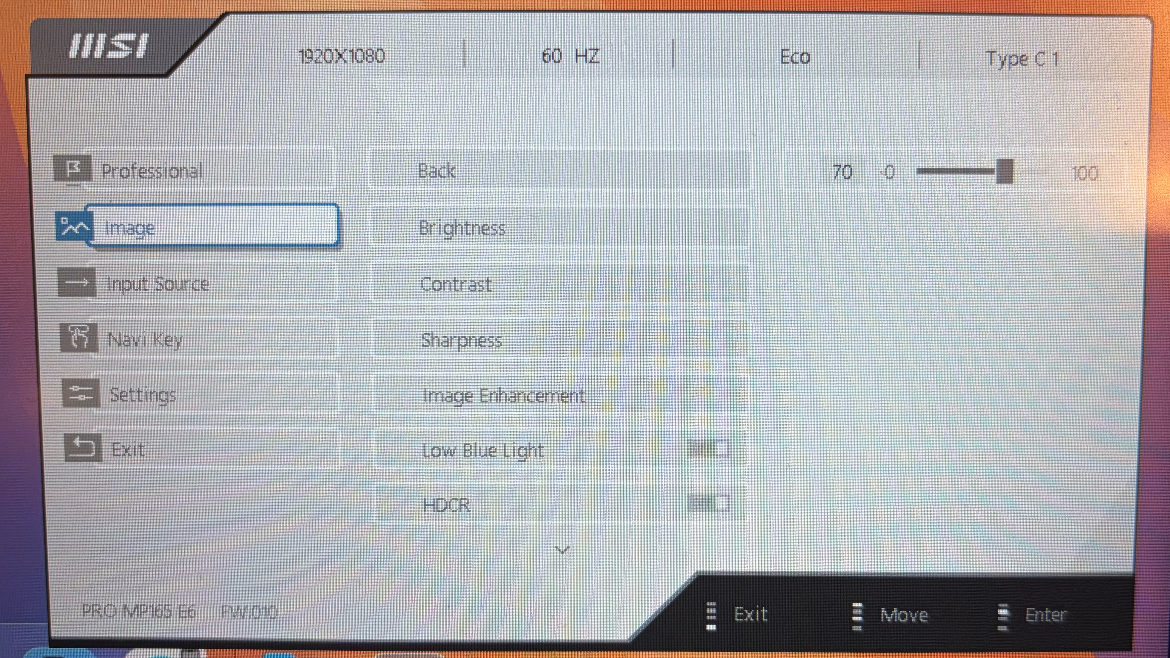 MSI Pro MP165 E6 Portable Monitor