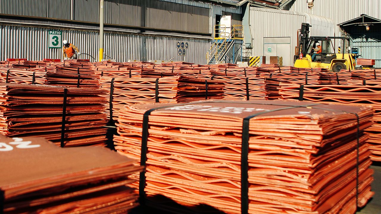 Copper sheets