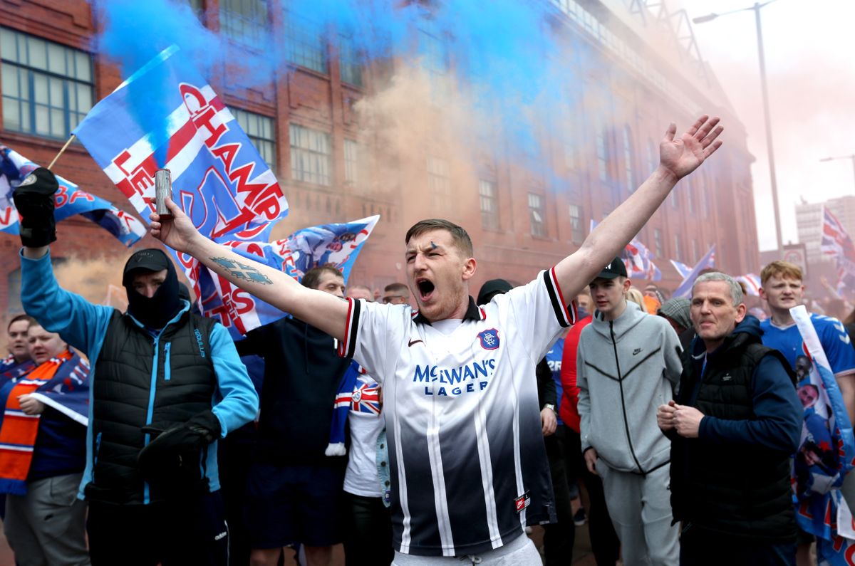 Rangers fans – Ibrox Stadium