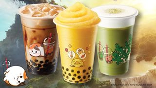 New Final Fantasy 14 bubble tea drinks at Gong cha.