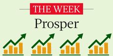Image with The Week logo and word 'Prosper' with small icons of rising shares charts below