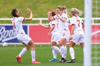 Hege Riise oversaw England Women's 6-0 friendly win over Northern Ireland last month
