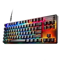 SteelSeries Steelseries New Apex 9 Tkl – Hotswap Optical Mini Keyboard – Tkl Esports Design – Optical Switches – Rgb Customization – Aluminum Alloy Frame – Double Shot Pbt Keycaps
