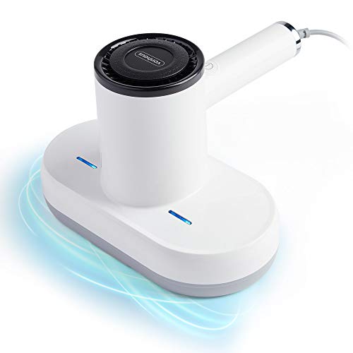 Vonhaus Handheld Mattress Vacuum Cleaner - Powerful Deep Cleaning Machine With Uv Lamp, Dust Mite Sensor, and 4m Cable - Corded Bed Vacuum 350w for Upholstery &amp;amp; Mattresses