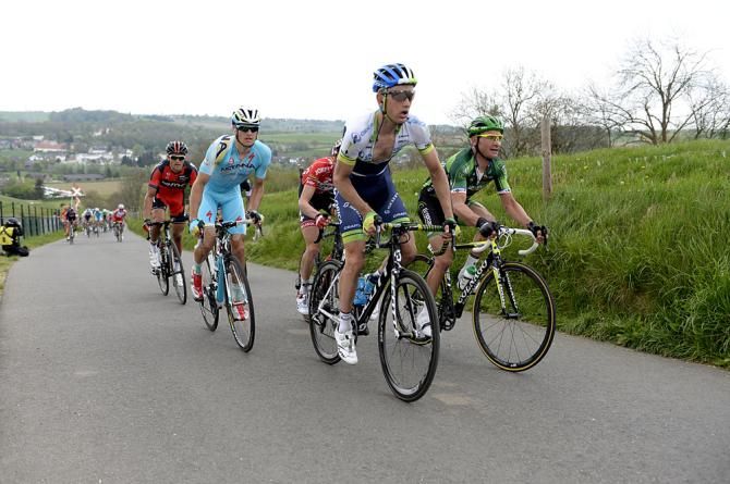 Pieter Weening (Orica-GreenEdge) joined in the chasing group