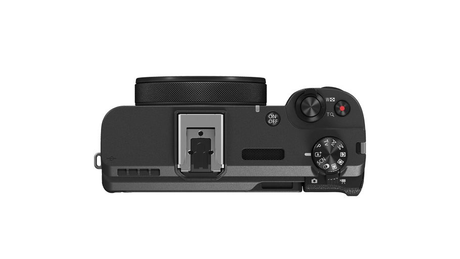 Canon PowerShot V1 against a white background
