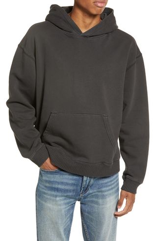 Core Oversize Organic Cotton Brushed Terry Hoodie