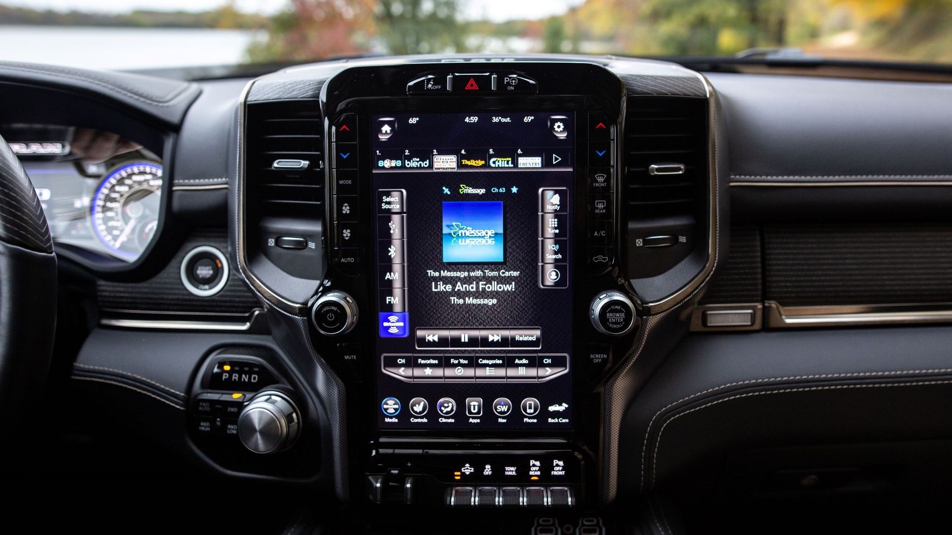 So, about that massive 12inch screen on the 2019 RAM 1500 pickup